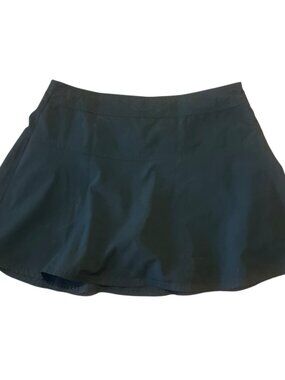 Chaps Sport Black Tennis Athletic‎ Skirt Size 4  built in shorts pickleball golf